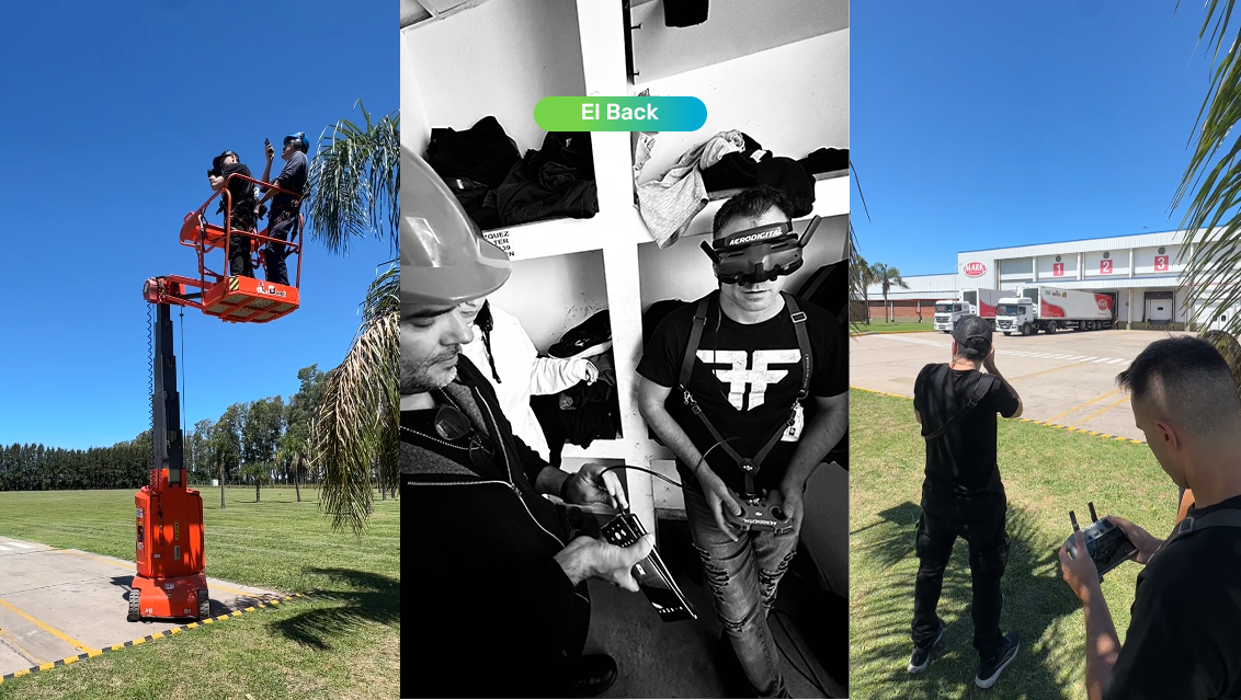 Producción integral con Drone y Vuelo FPV